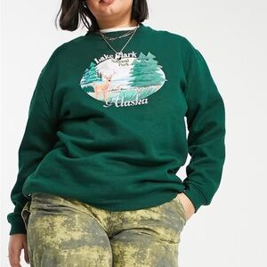 ⚙️ Daisy Street (ASOS) | Oversized Alaska Crewneck